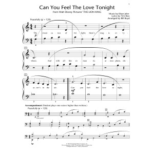 Can You Feel The Love Tonight (from The Lion King) (arr. Bill Boyd)